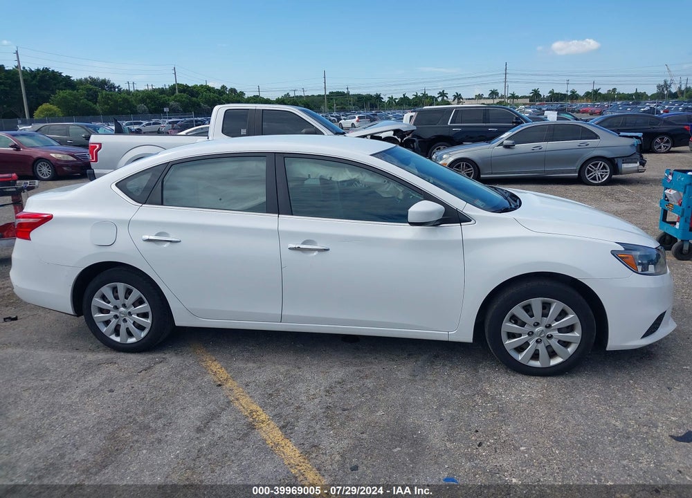 2017 NISSAN SENTRA SV VIN: 3N1AB7AP7HY396841