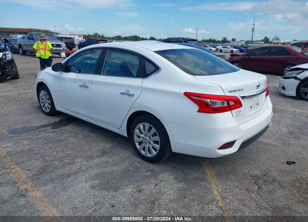 2017 NISSAN SENTRA SV VIN: 3N1AB7AP7HY396841