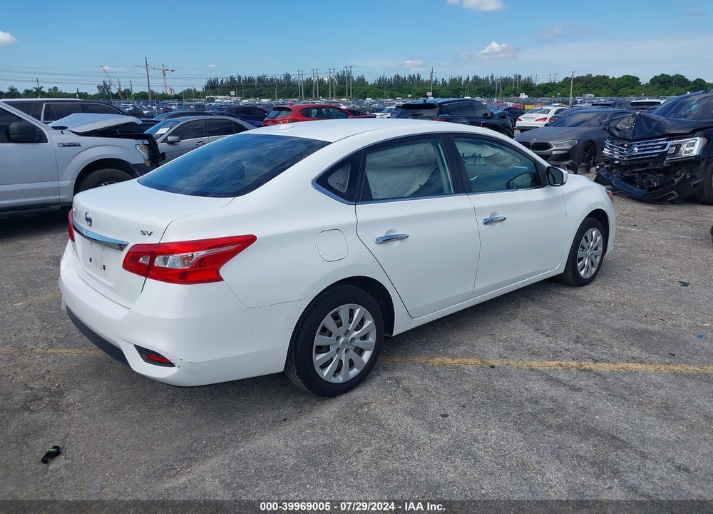 2017 NISSAN SENTRA SV VIN: 3N1AB7AP7HY396841