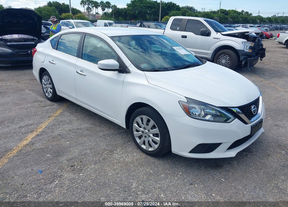 2017 NISSAN SENTRA SV VIN: 3N1AB7AP7HY396841
