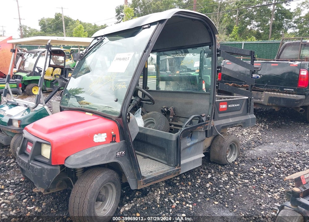 2016 TORO WORKMAN GTX VIN: 316000281