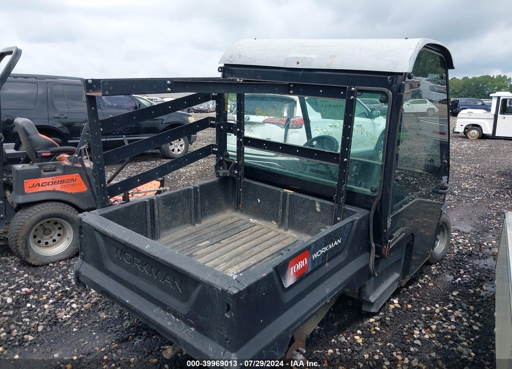 2016 TORO WORKMAN GTX VIN: 316000281