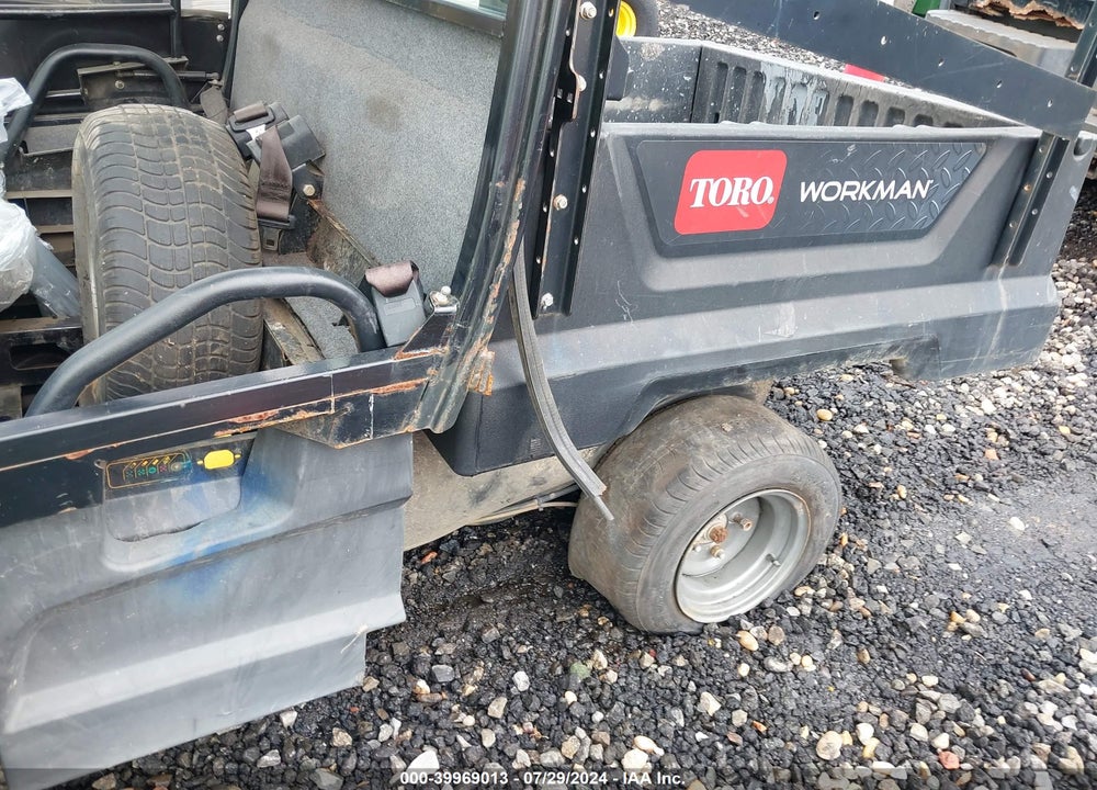 2016 TORO WORKMAN GTX VIN: 316000281