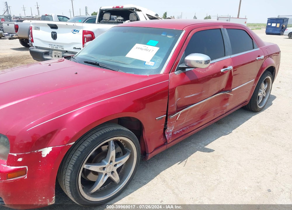2008 CHRYSLER 300 LX VIN: 2C3KA43R98H191422