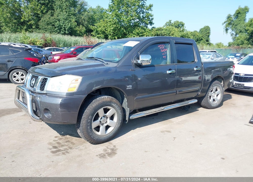 2004 NISSAN TITAN XE VIN: 1N6AA07B74N532991