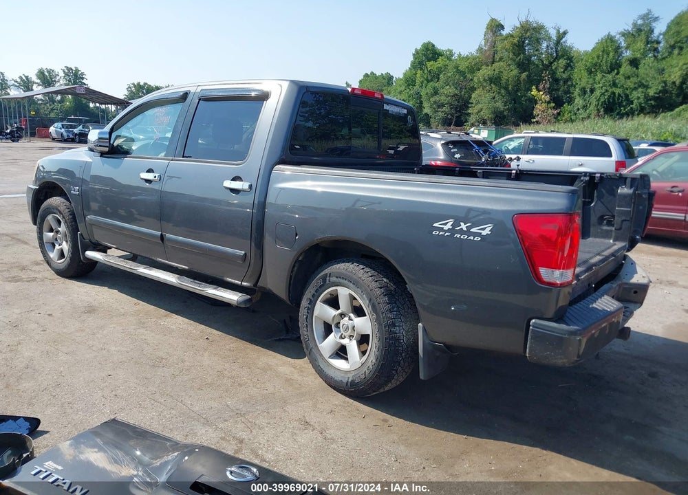 2004 NISSAN TITAN XE VIN: 1N6AA07B74N532991