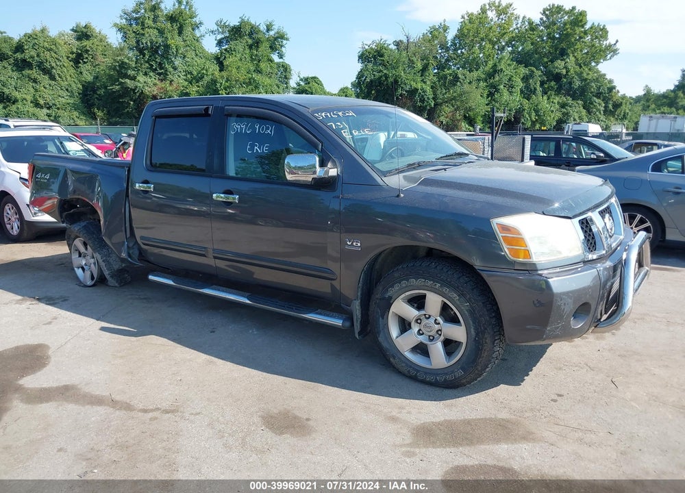 2004 NISSAN TITAN XE VIN: 1N6AA07B74N532991