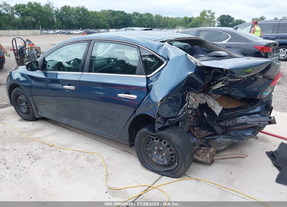 2013 NISSAN SENTRA SV VIN: 1N4AB7AP9DN902390