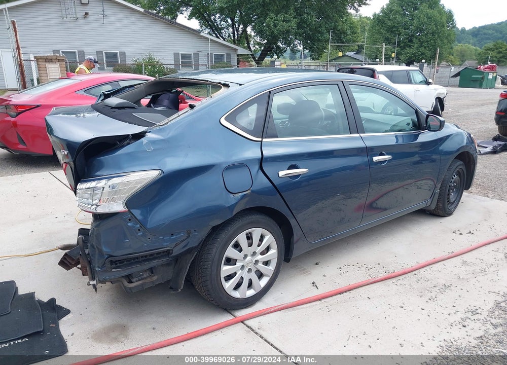 2013 NISSAN SENTRA SV VIN: 1N4AB7AP9DN902390