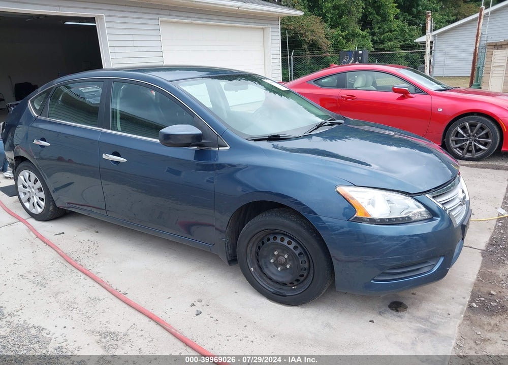 2013 NISSAN SENTRA SV VIN: 1N4AB7AP9DN902390