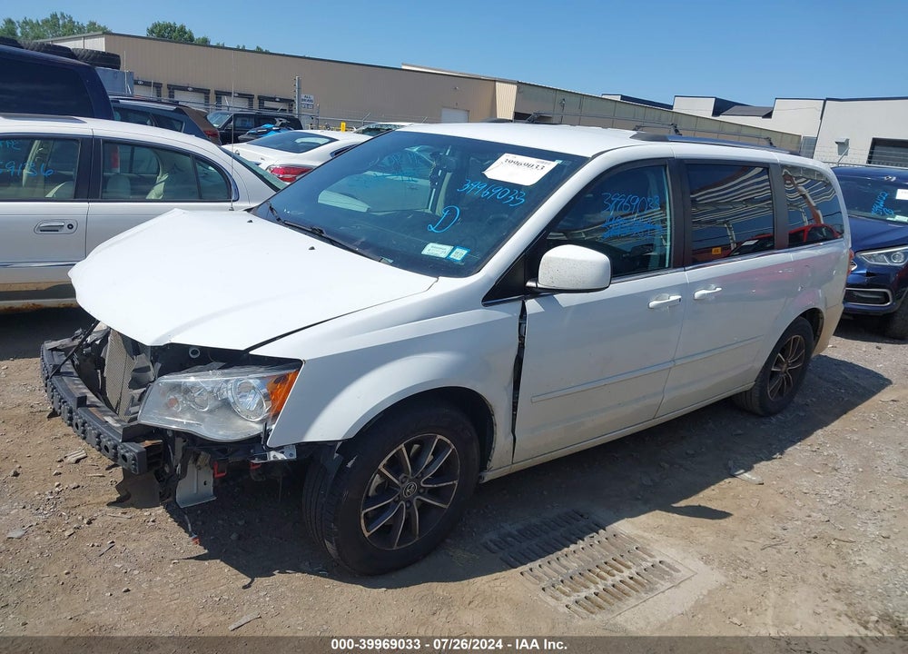 2017 DODGE GRAND CARAVAN SXT VIN: 2C4RDGCGXHR801369