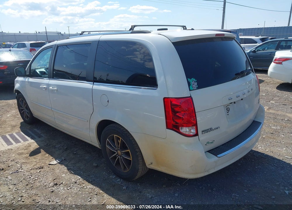 2017 DODGE GRAND CARAVAN SXT VIN: 2C4RDGCGXHR801369