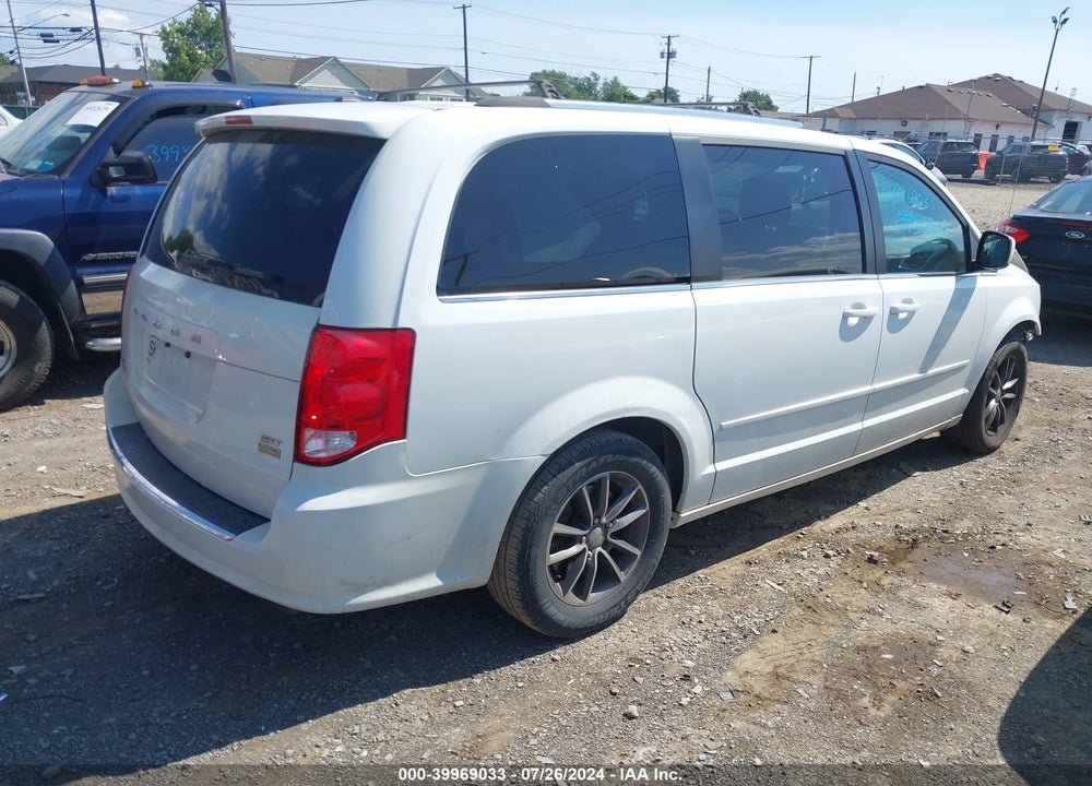 2017 DODGE GRAND CARAVAN SXT VIN: 2C4RDGCGXHR801369