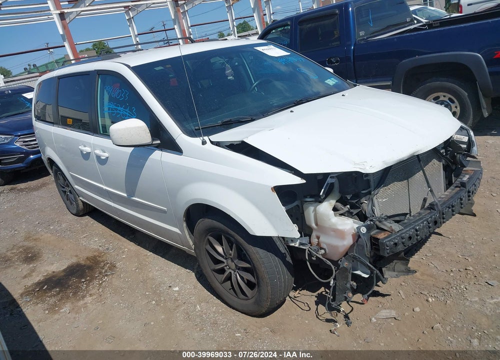 2017 DODGE GRAND CARAVAN SXT VIN: 2C4RDGCGXHR801369