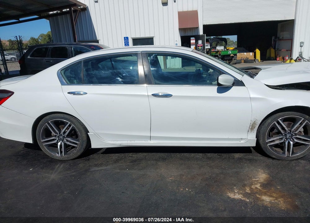 2016 HONDA ACCORD SPORT VIN: 1HGCR2F50GA141139