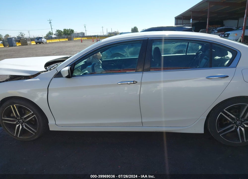 2016 HONDA ACCORD SPORT VIN: 1HGCR2F50GA141139