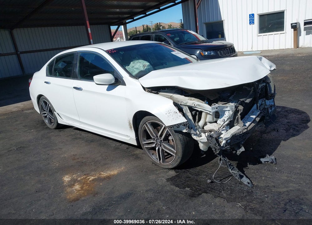 2016 HONDA ACCORD SPORT VIN: 1HGCR2F50GA141139