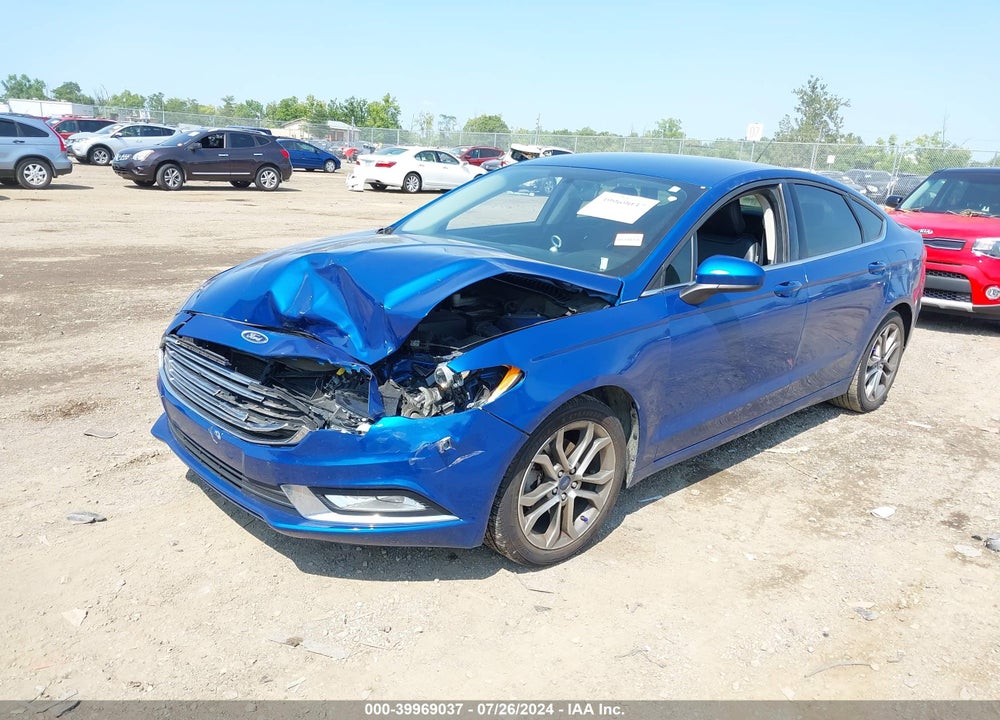 2017 FORD FUSION VIN: 3FA6P0H92HR199546