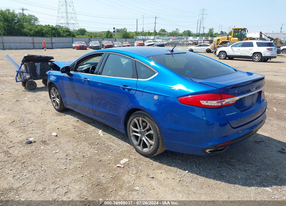 2017 FORD FUSION VIN: 3FA6P0H92HR199546