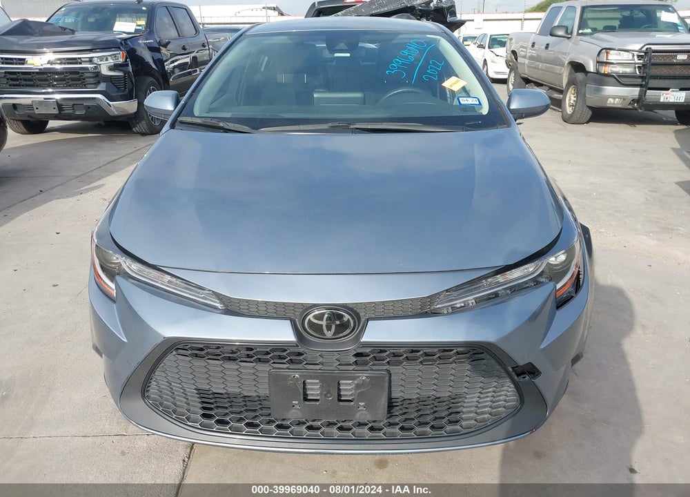 2022 TOYOTA COROLLA LE VIN: JTDEPMAE0N3017566