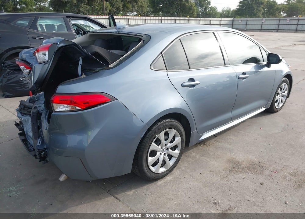 2022 TOYOTA COROLLA LE VIN: JTDEPMAE0N3017566