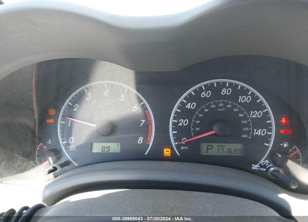 2010 TOYOTA COROLLA LE VIN: 1NXBU4EE9AZ347602