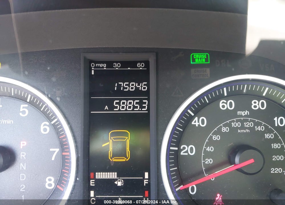 2007 HONDA CR-V LX VIN: JHLRE38367C009516
