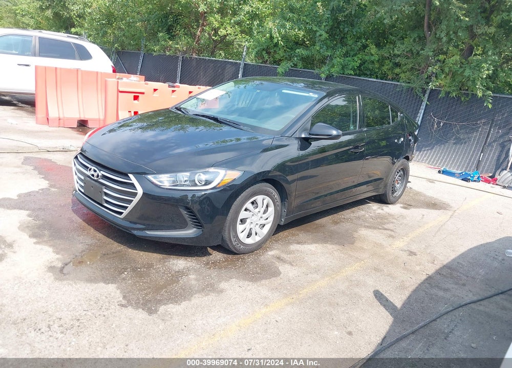 2018 HYUNDAI ELANTRA SE VIN: 5NPD74LF7JH347592