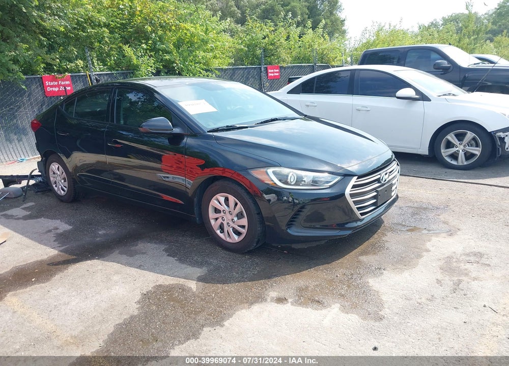 2018 HYUNDAI ELANTRA SE VIN: 5NPD74LF7JH347592