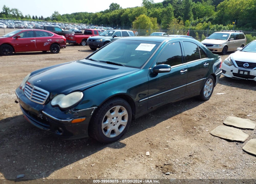 2005 MERCEDES-BENZ C 240 LUXURY 4MATIC VIN: WDBRF81J75F671096