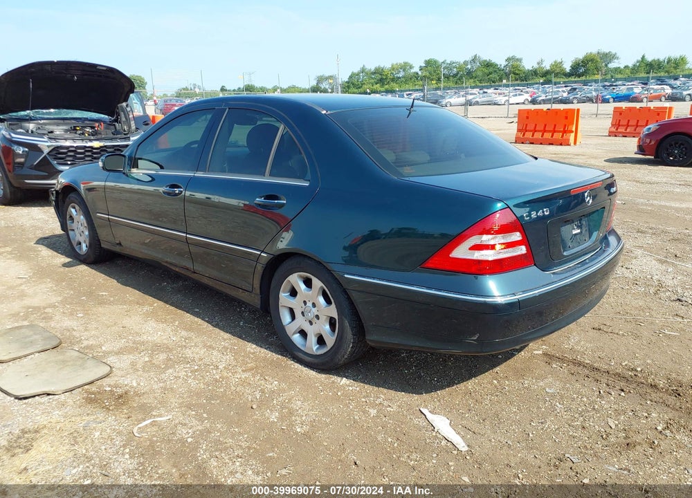 2005 MERCEDES-BENZ C 240 LUXURY 4MATIC VIN: WDBRF81J75F671096