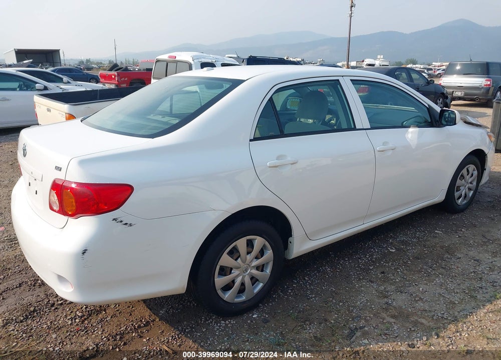 2009 TOYOTA COROLLA LE VIN: JTDBL40E899067943