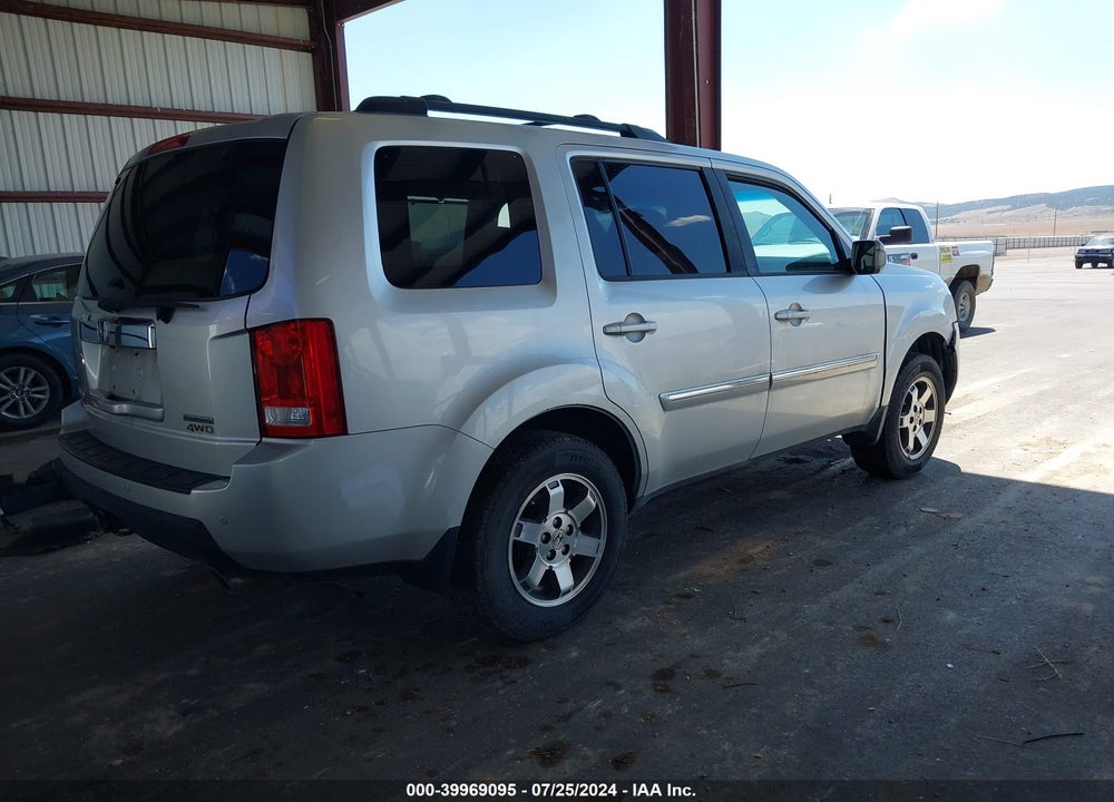 2009 HONDA PILOT TOURING VIN: 5FNYF48939B053303