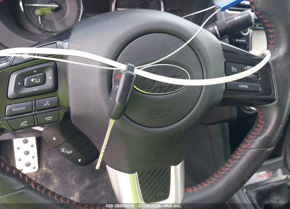 2016 SUBARU WRX VIN: JF1VA1B66G9812005