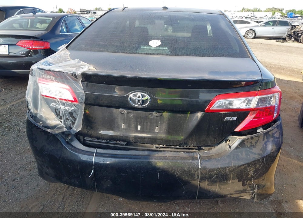 2012 TOYOTA CAMRY SE VIN: 4T1BF1FK3CU540277