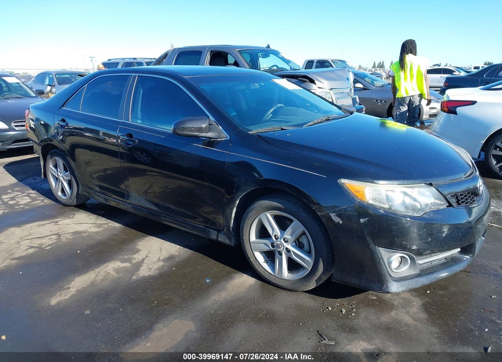 2012 TOYOTA CAMRY SE VIN: 4T1BF1FK3CU540277