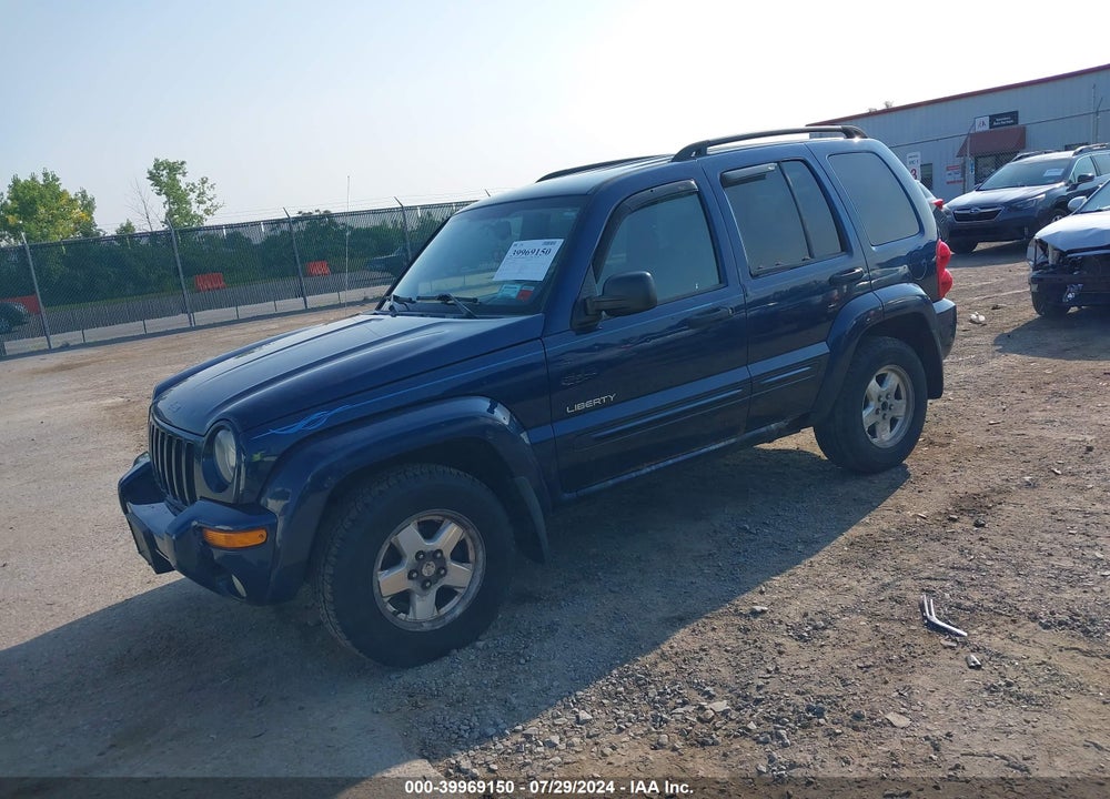 2004 JEEP LIBERTY LIMITED EDITION VIN: 1J4GL58K54W142012