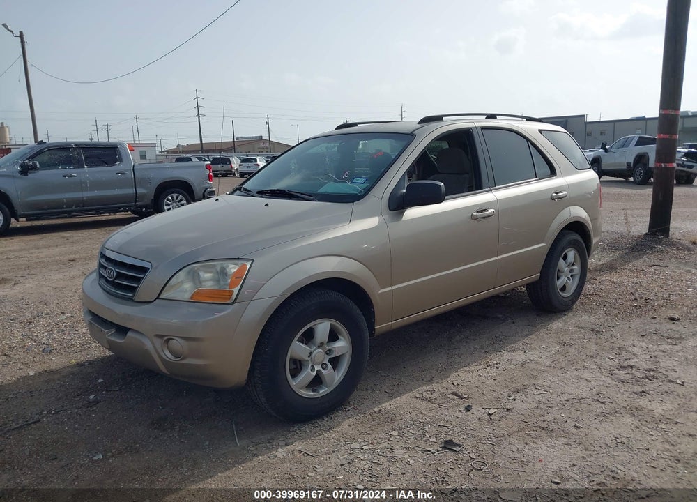 2008 KIA SORENTO LX VIN: KNDJD735685829677