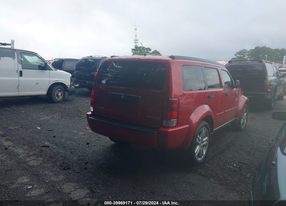2011 DODGE NITRO HEAT VIN: 1D4PT4GK5BW606417