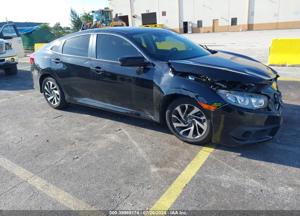 2018 HONDA CIVIC EX VIN: 2HGFC2F81JH545875