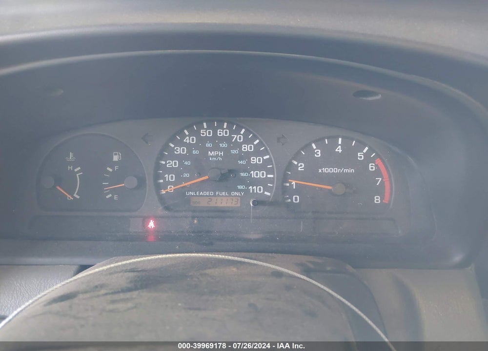 1999 NISSAN FRONTIER SE-V6/XE-V6 VIN: 1N6ED26Y4XC303341