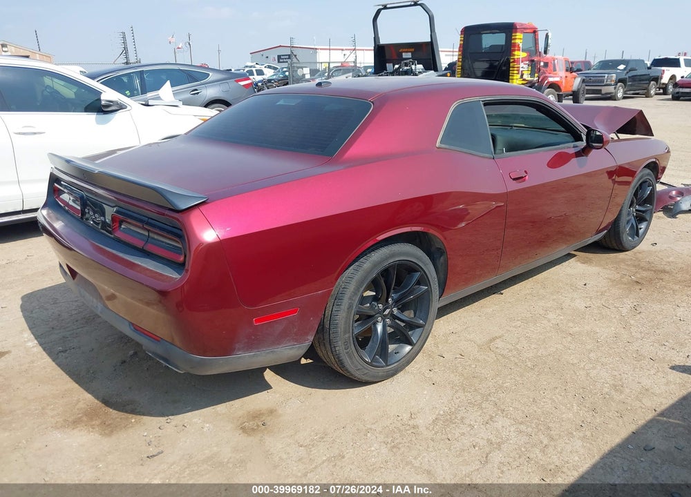 2018 DODGE CHALLENGER SXT VIN: 2C3CDZAG0JH271143