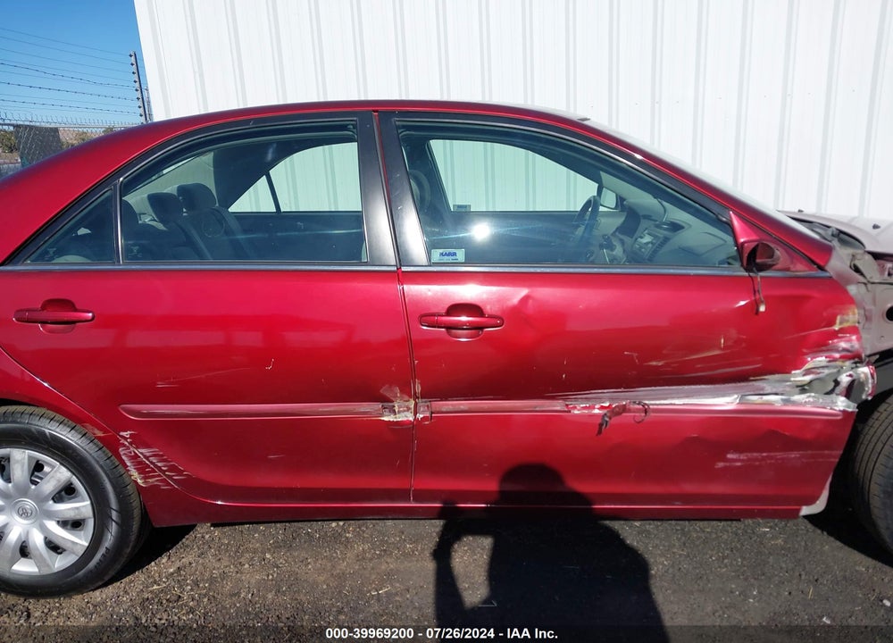 2005 TOYOTA CAMRY LE VIN: 4T1BE32KX5U030466