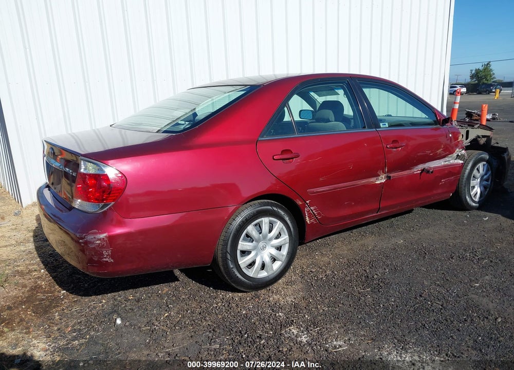 2005 TOYOTA CAMRY LE VIN: 4T1BE32KX5U030466