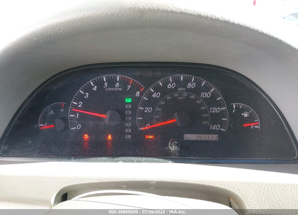 2005 TOYOTA CAMRY LE VIN: 4T1BE32KX5U030466