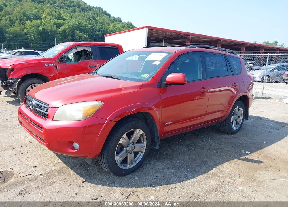 2008 TOYOTA RAV4 SPORT V6 VIN: JTMBK32V186035992