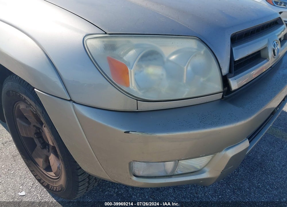 2004 TOYOTA 4RUNNER LIMITED V8 VIN: JTEBT17R240037112