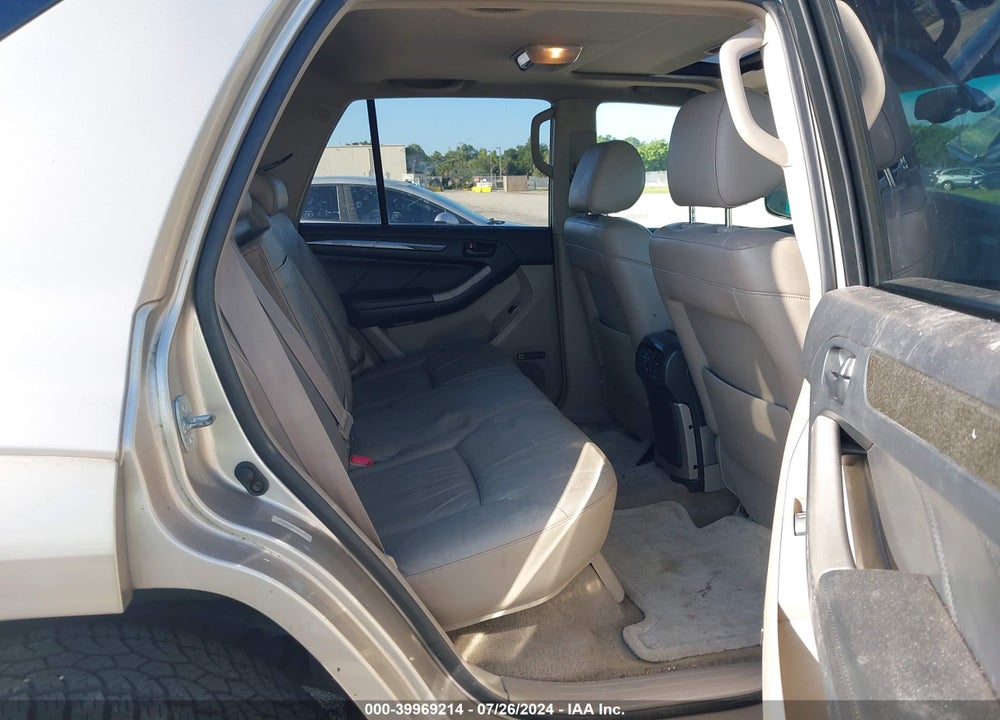 2004 TOYOTA 4RUNNER LIMITED V8 VIN: JTEBT17R240037112