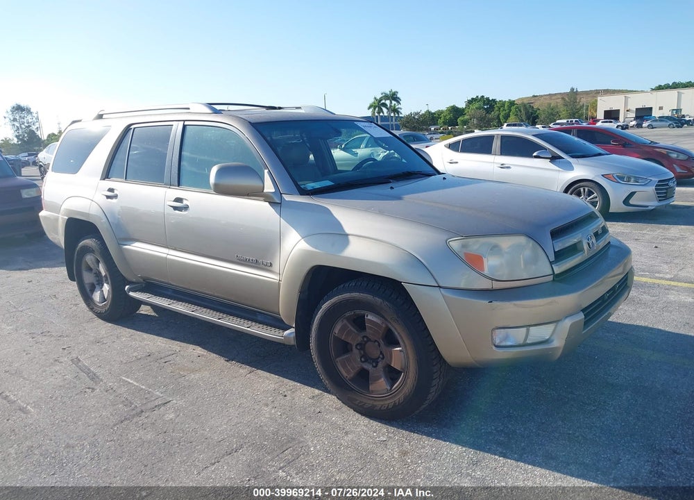 2004 TOYOTA 4RUNNER LIMITED V8 VIN: JTEBT17R240037112