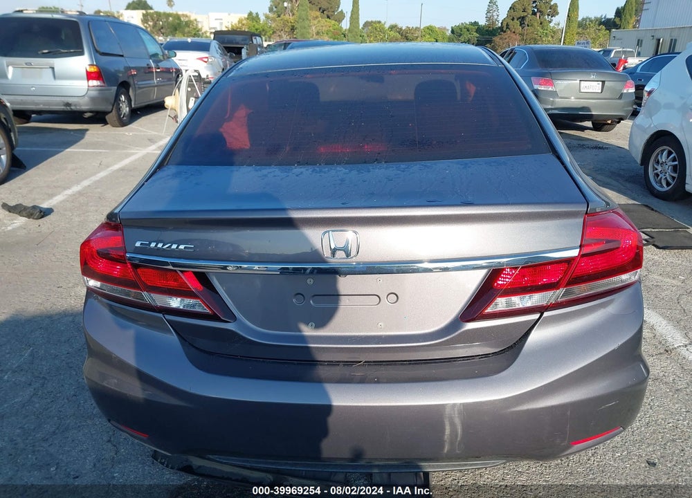 2015 HONDA CIVIC SE VIN: 19XFB2F75FE218066